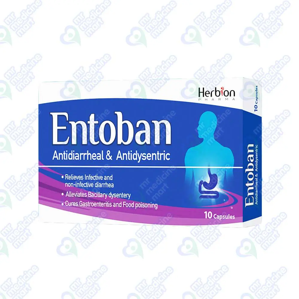 Entoban Capsules 10 'S