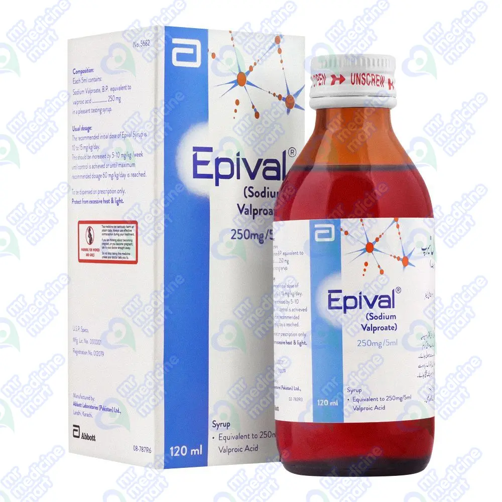 Epival Syrup 120 Ml
