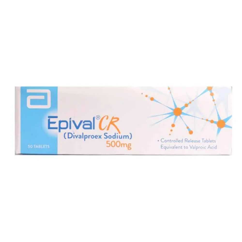 Epival CR 500mg Tablet 10 'S