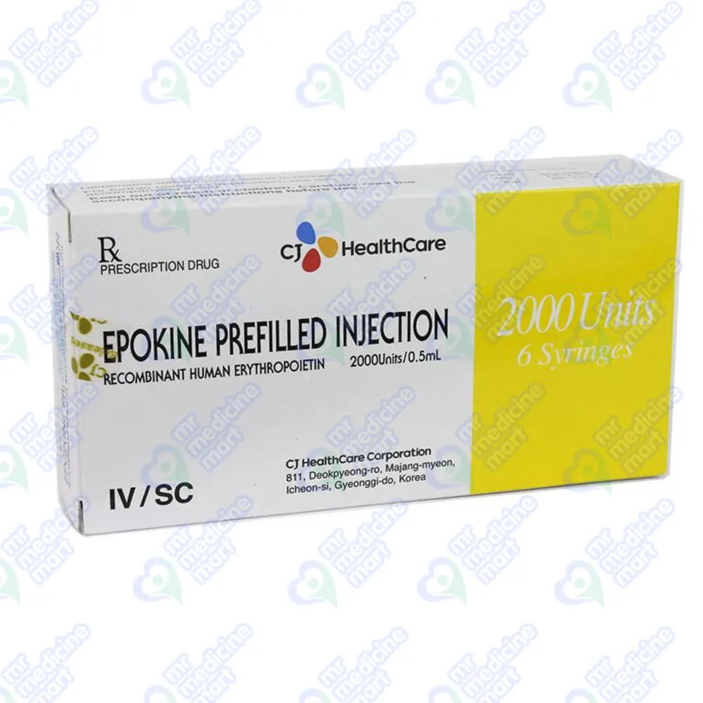 Epokine 2000 IU Injection (PFS) (Net)