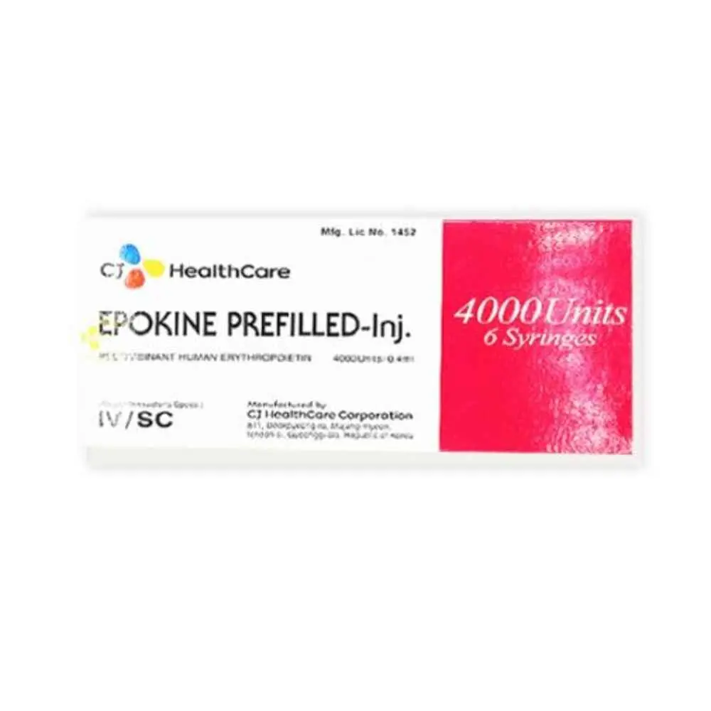 Epokine 4000 IU Injection (PFS) 