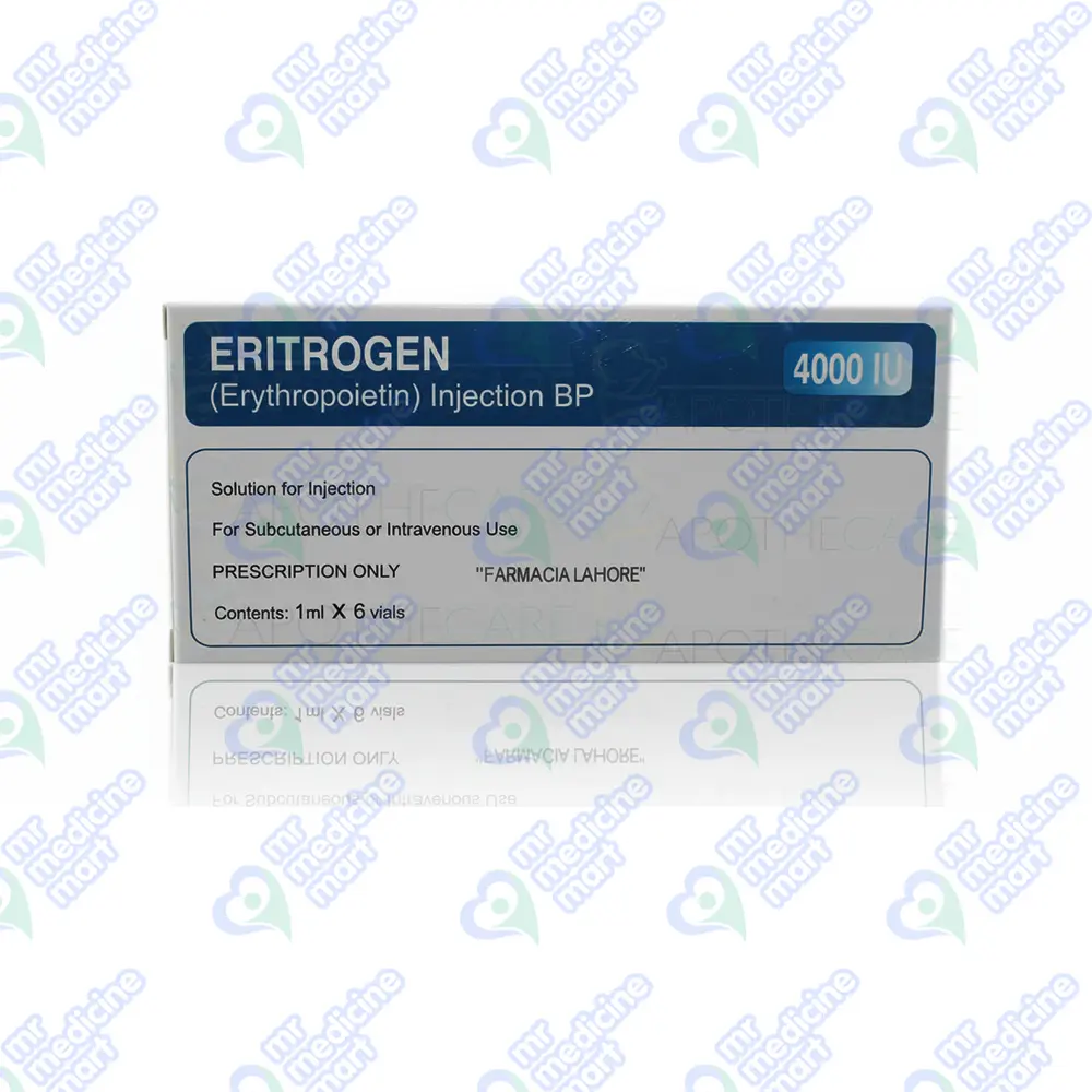 Eritrogen 4000 IU Injection (Net)