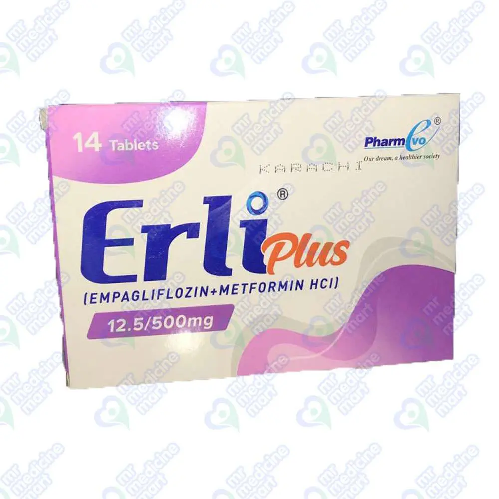 Erli Plus Tablet 12.5/500mg