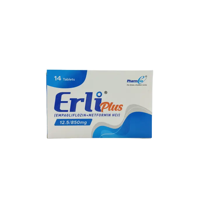 Erli Plus Tablet 12.5/850mg