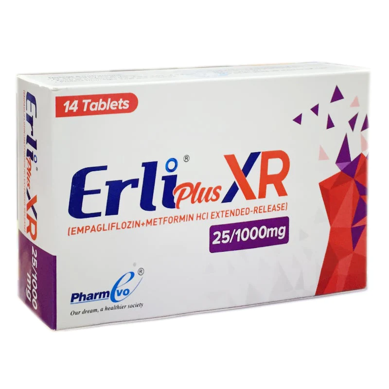 Erli Plus XR Tablet 25/1000mg