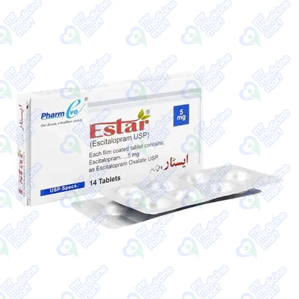 Estar 5mg Tablet 7 'S