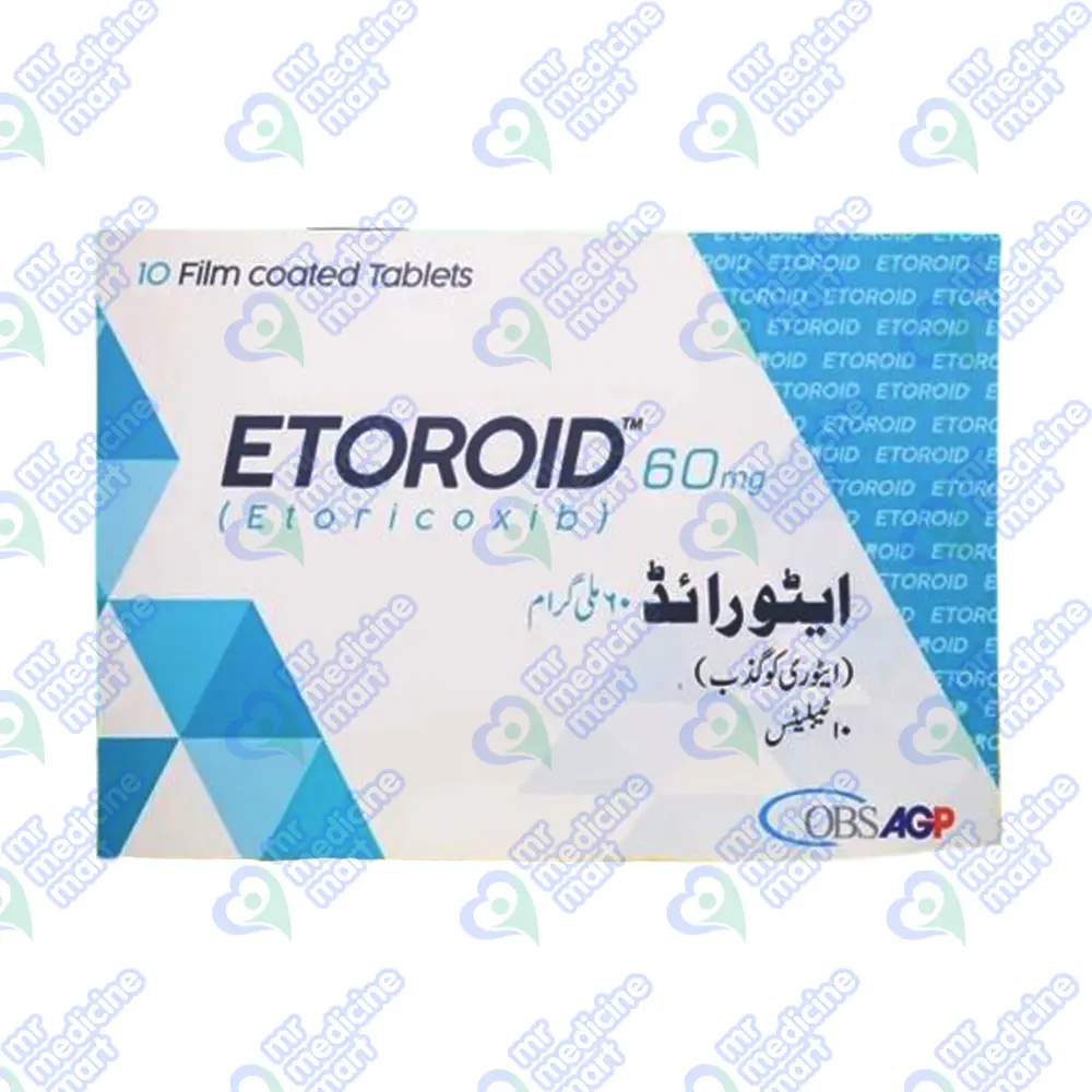 Etoroid 60mg Tablets 