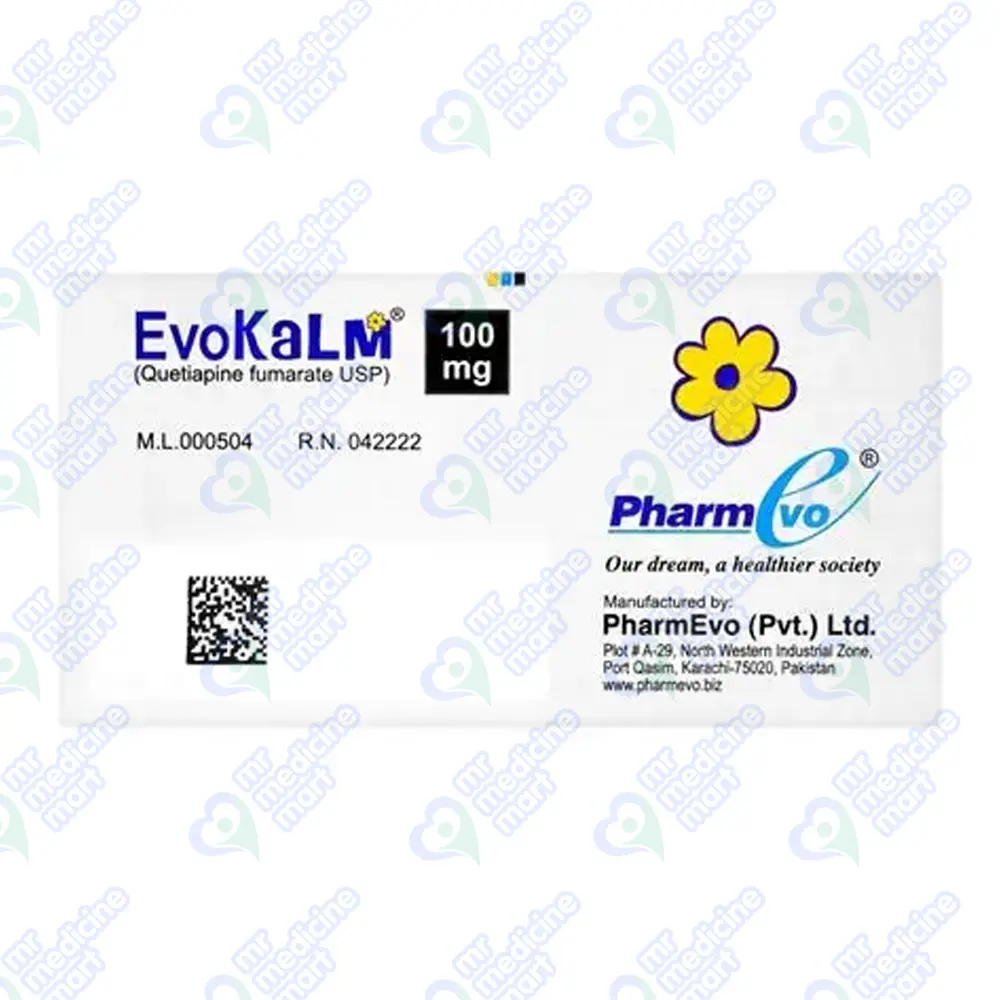 EvoKalm 100Mg Tablet