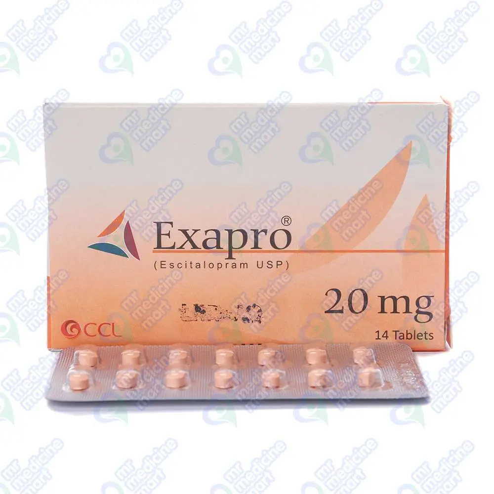 Exapro 20mg Tablet 14 'S