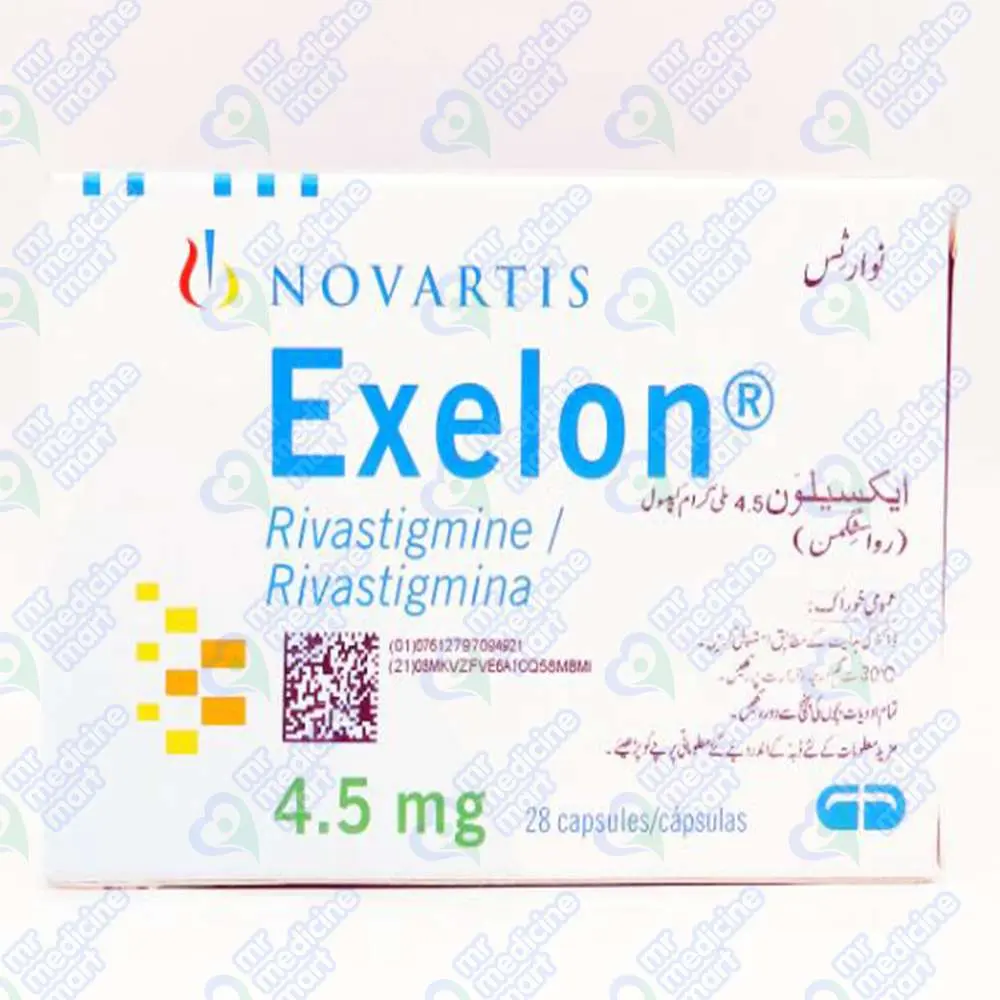 Exelon 4.5mg Capsule 14 'S