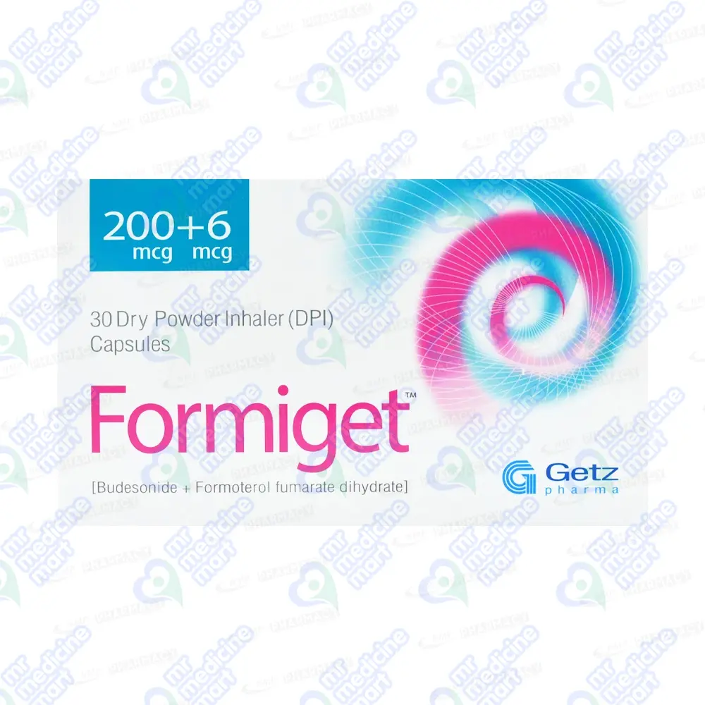 Formiget DPI Capsule 200mcg/6mcg