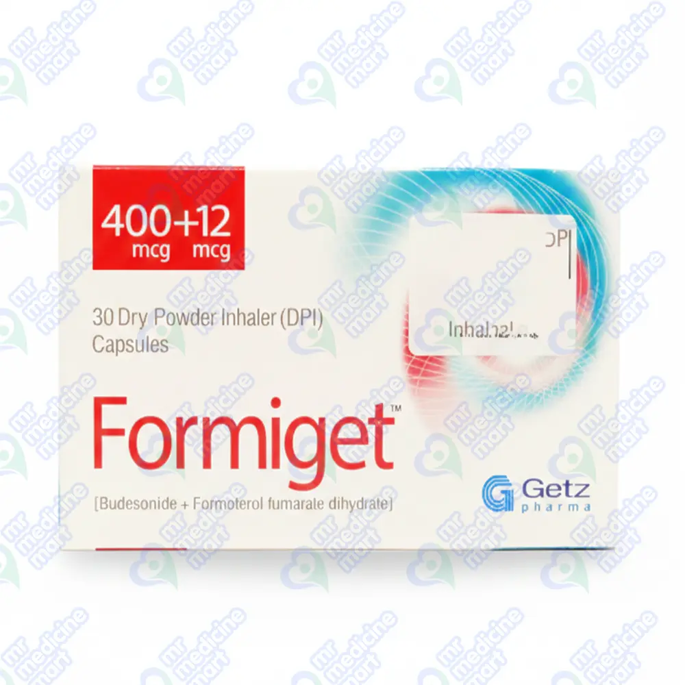 Formiget DPI Capsule 400mcg/12mcg