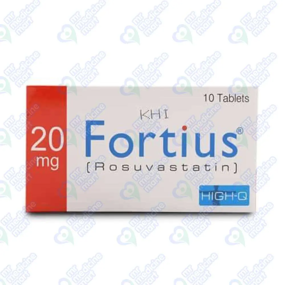 Fortius 20mg Tablet 10 'S