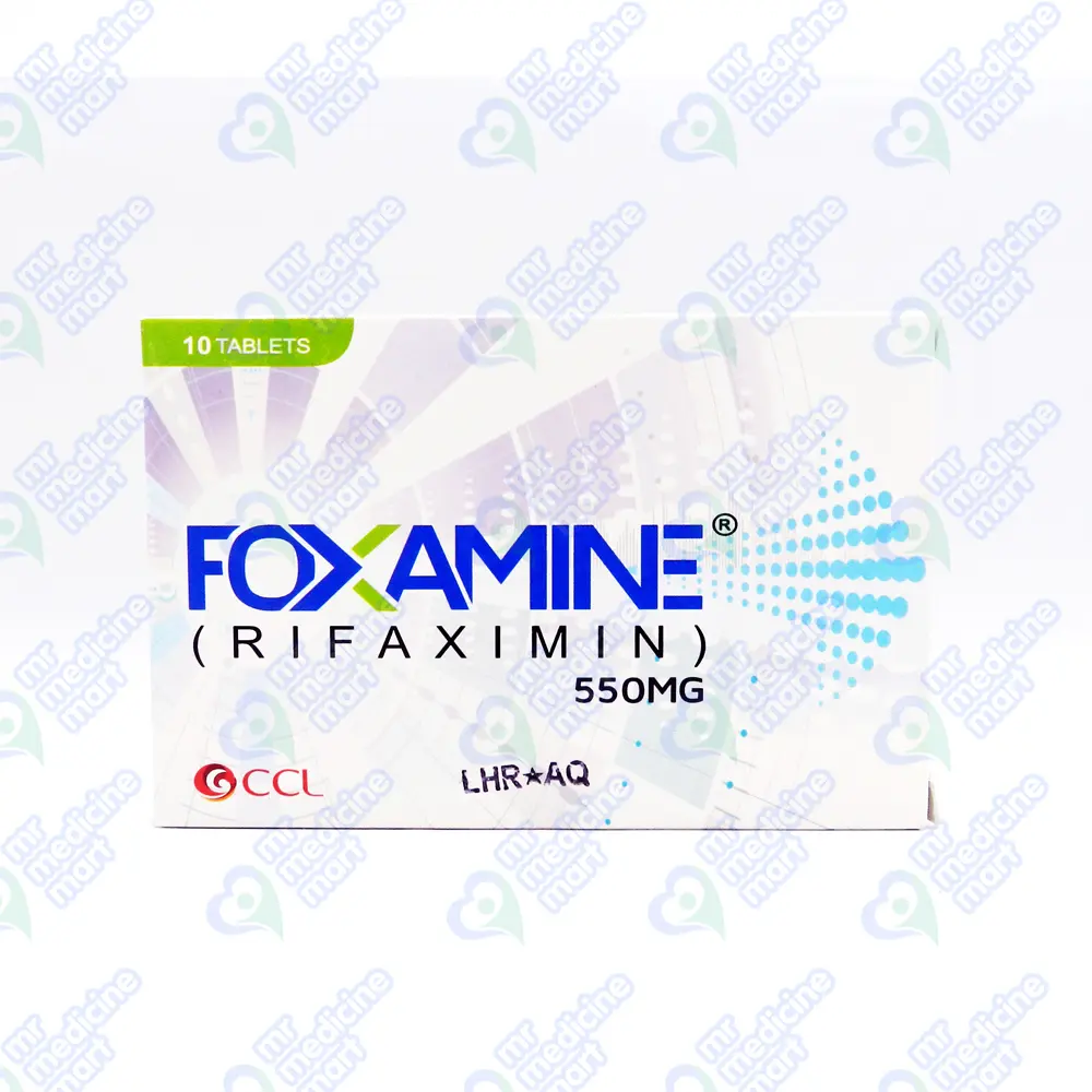Foxamine 550mg Tablet 10 'S