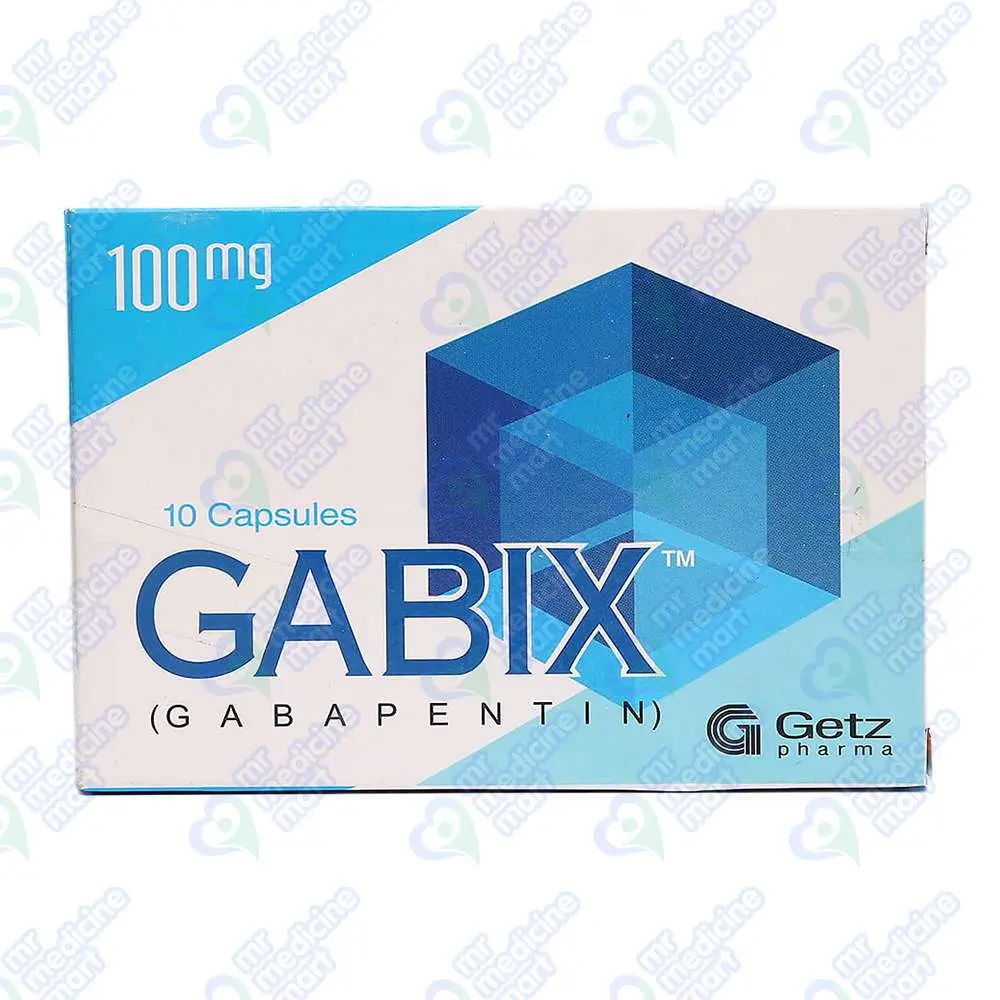 Gabix 100mg Capsule 10 'S