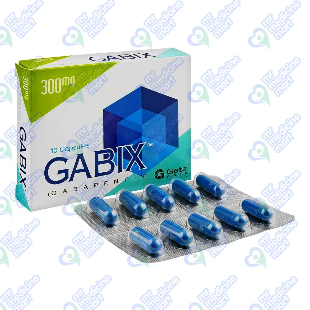 Gabix 300mg Capsule 10 'S