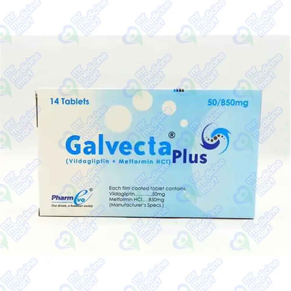 Galvecta Plus 50/850mg Tablet 7's 