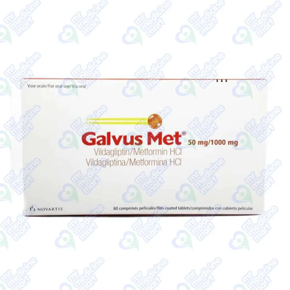 Galvus Met 50mg+1000mg Tablet 10 'S