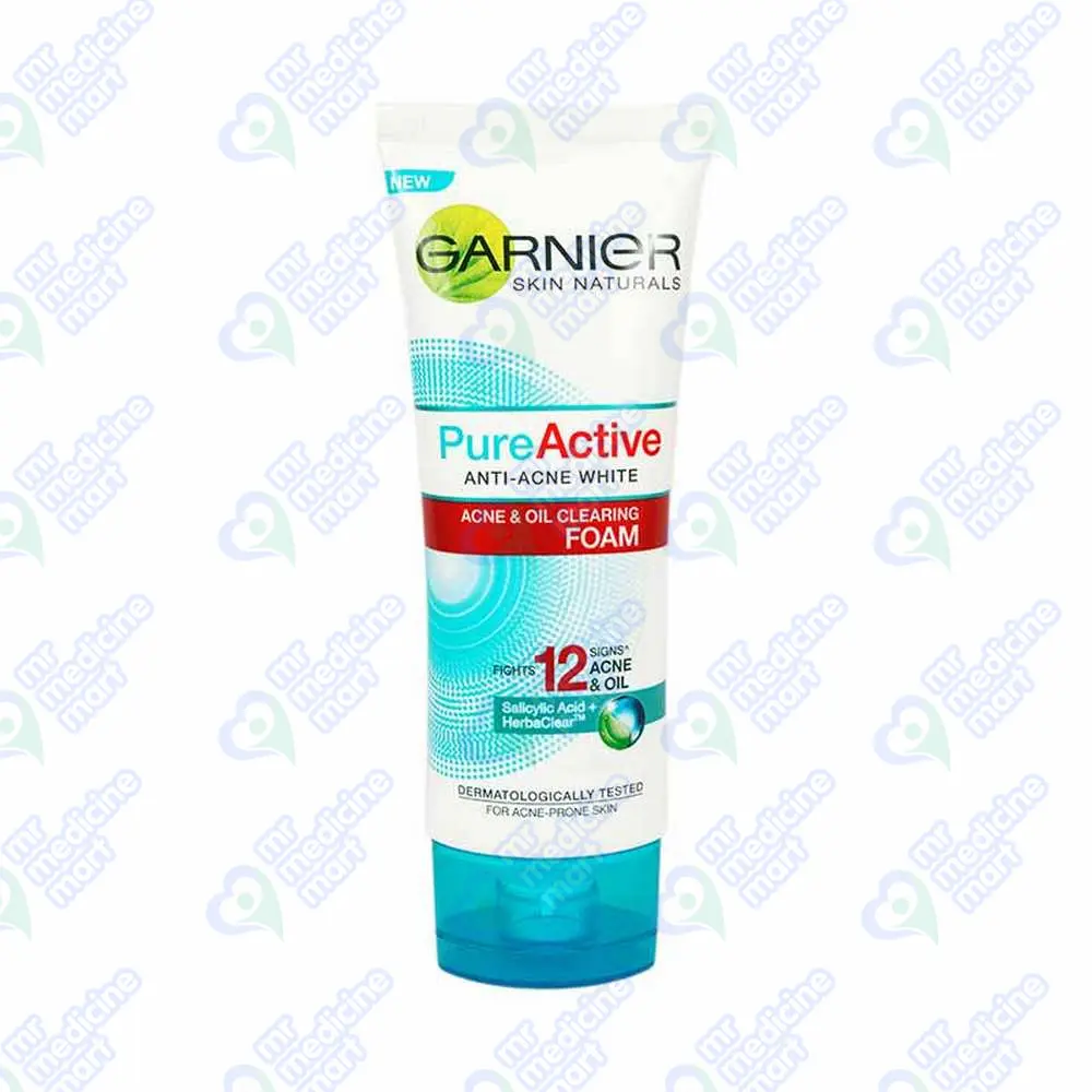 Garnier Acne & Oil Clearing Foam 100ml