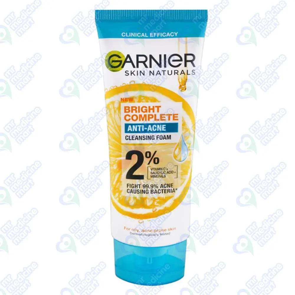 Garnier Anti Acne Cleansing Foam 100ml