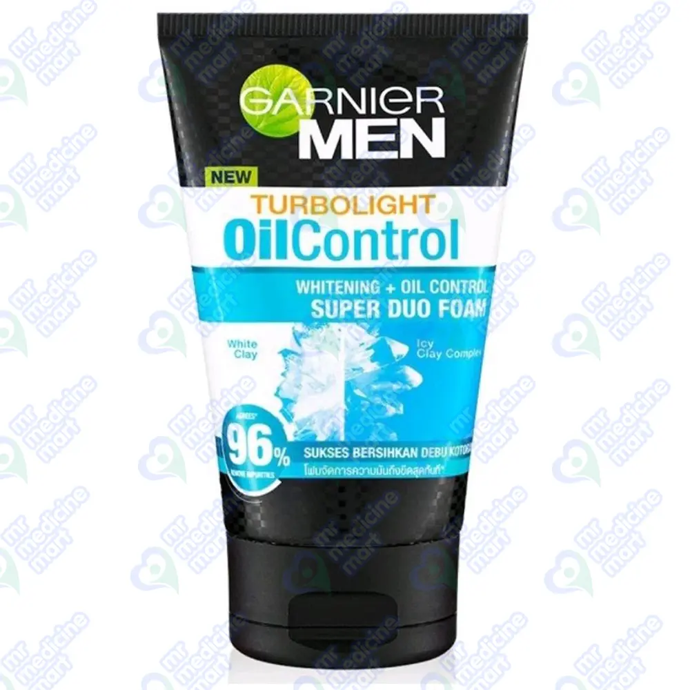 Garnier Men Oil Control SuperDuo Face Wash