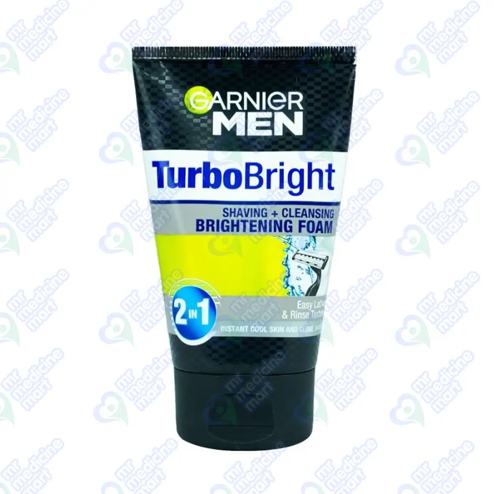 Garnier Men TurboBright Foam 100ml