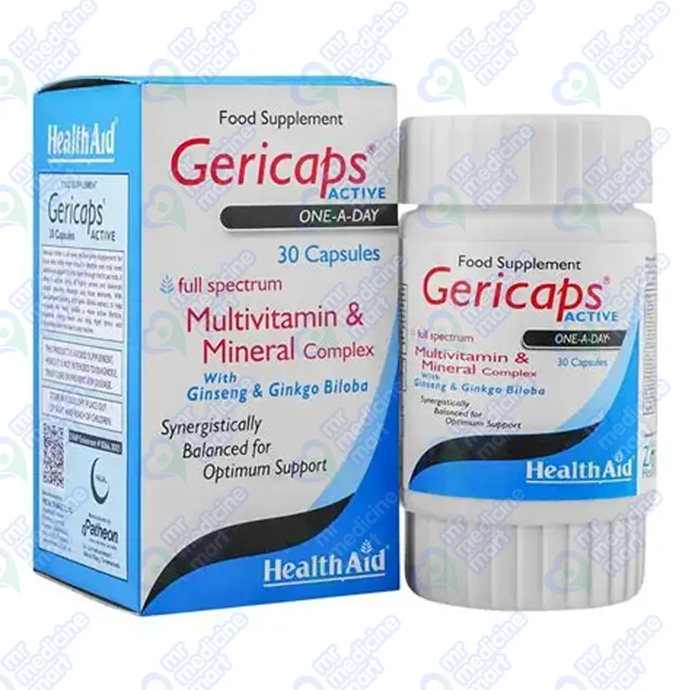 Gericaps Active Capsule 30's