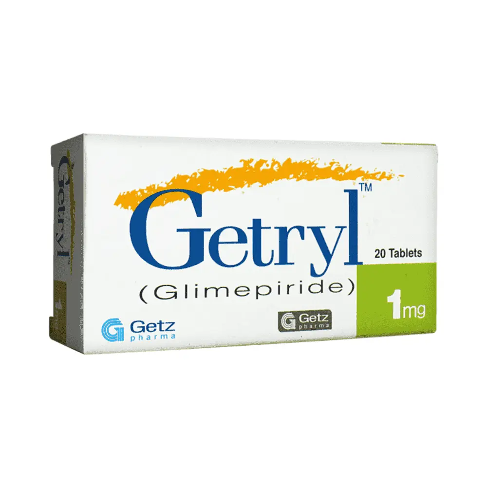 Getryl 1mg Tablet 10 'S