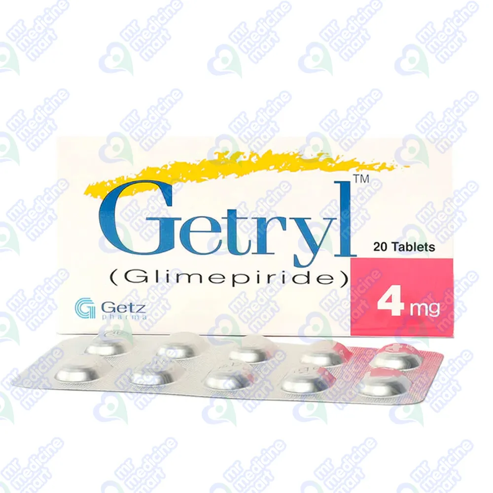 Getryl 4mg Tablet 10 'S