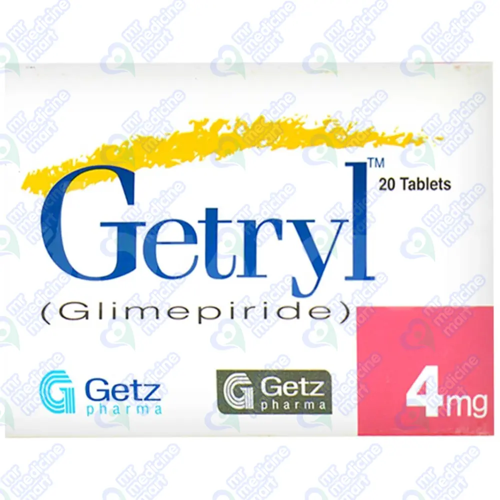 Getryl 4mg Tablet 10 'S