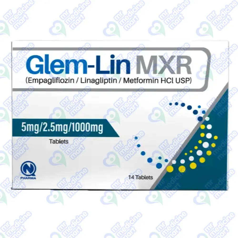 Glem Lin MXR 12.5mg/2.5mg/1000mg