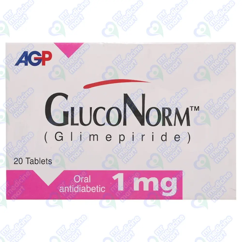 Gluconorm 1mg Tablet
