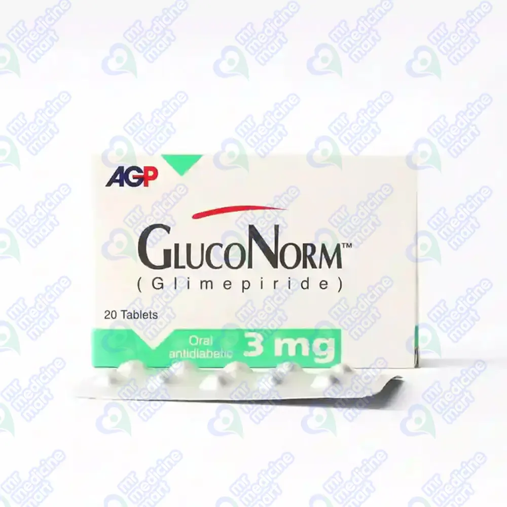 Gluconorm 3mg Tablet