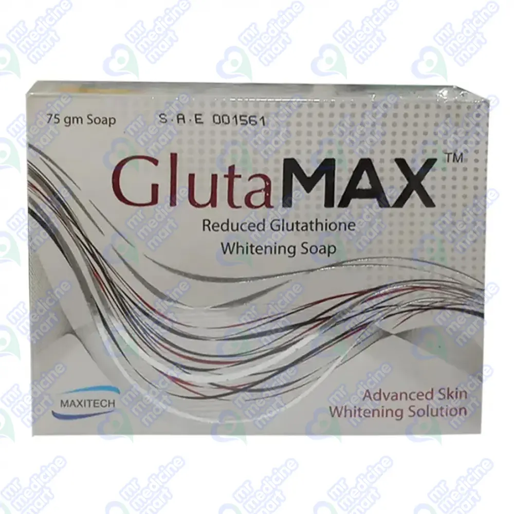 GlutaMax Whitening Soap 75gm(Net)