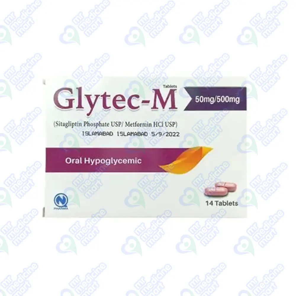 Glytec M Tablet 50mg/500mg 