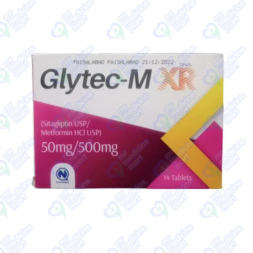 Glytec-M XR 50mg/500mg Tab