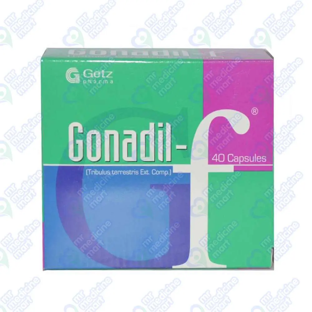 Gonadil F 300mg Capsule 10'S