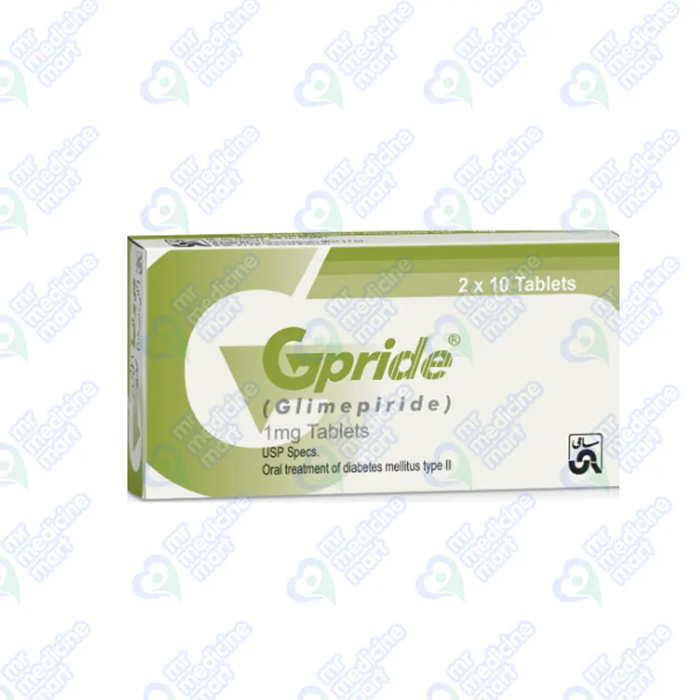 Gpride 1mg Tab