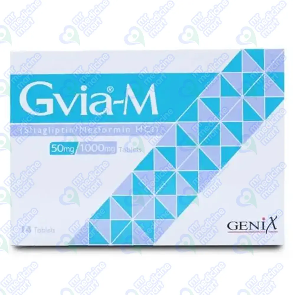 Gvia-M 50mg+1000mg Tablet 7 'S