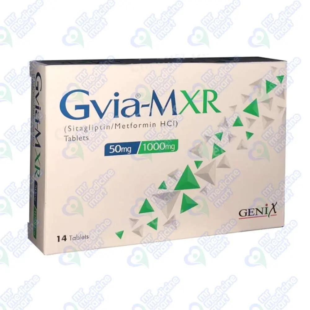 Gvia-M XR 50mg+1000mg Tablet 7 'S