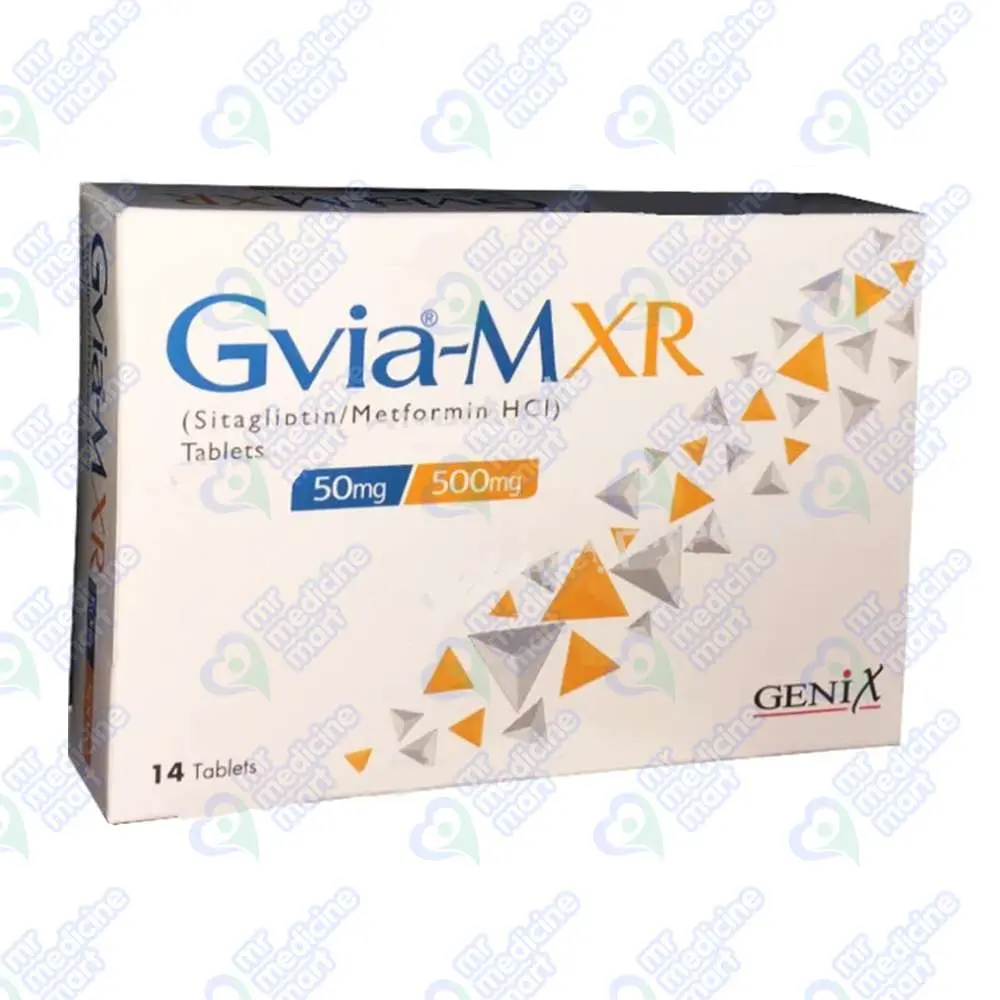 Gvia-M XR 50mg+500mg Tablet 7 'S