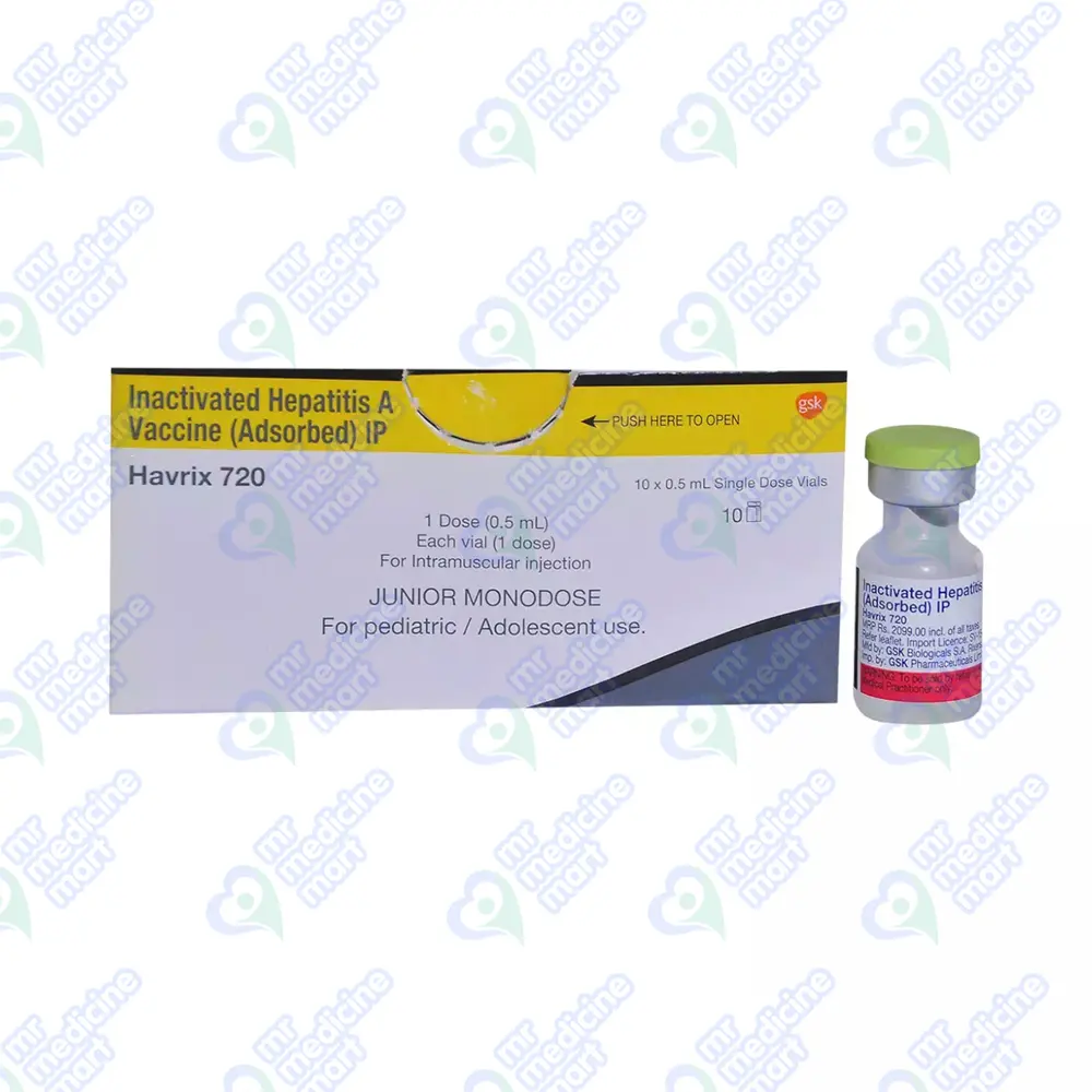 Havrix Pfs 720 Junior 0.5ml Injection 1