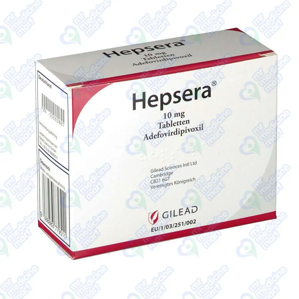 Hepsera Tablet 10mg 30's