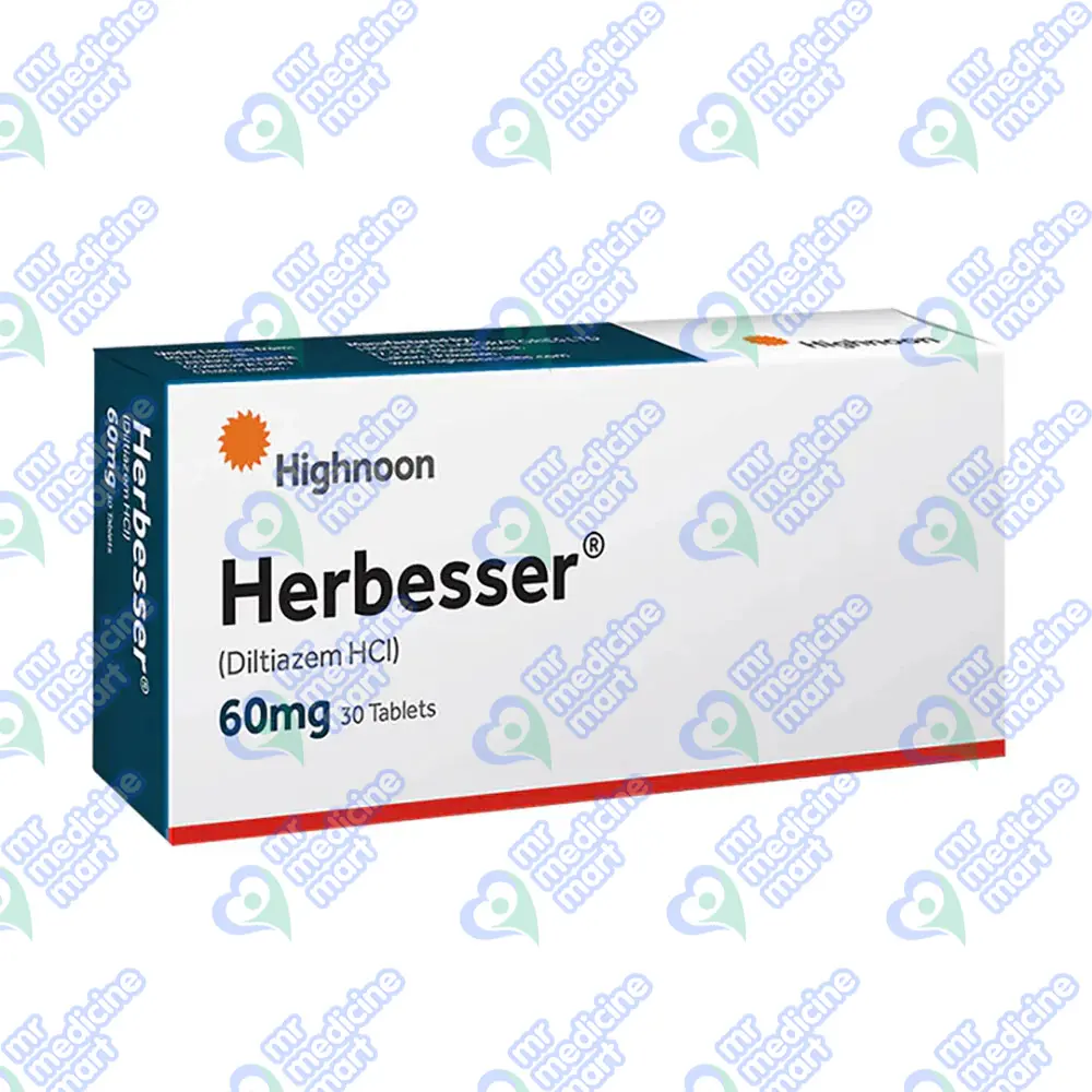 Herbesser 60mg Tab 30's