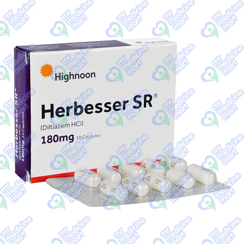 Herbesser SR 180mg Capsule 10 'S