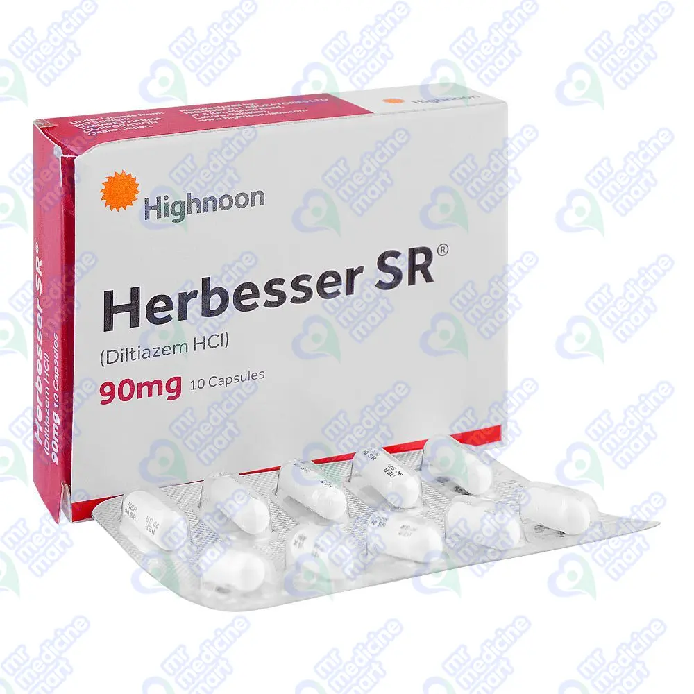 Herbesser SR 90mg Capsule 10 'S