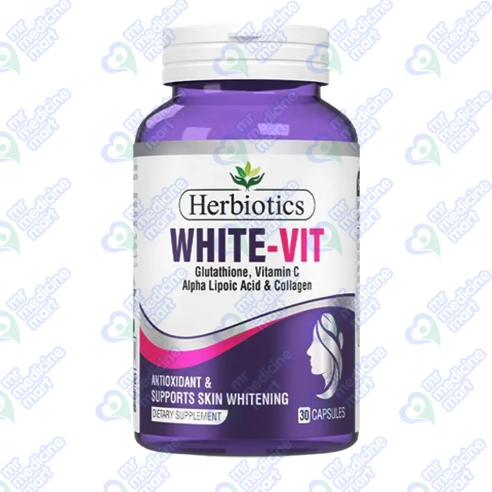 Herbiotics White Vit Capsule 30'S