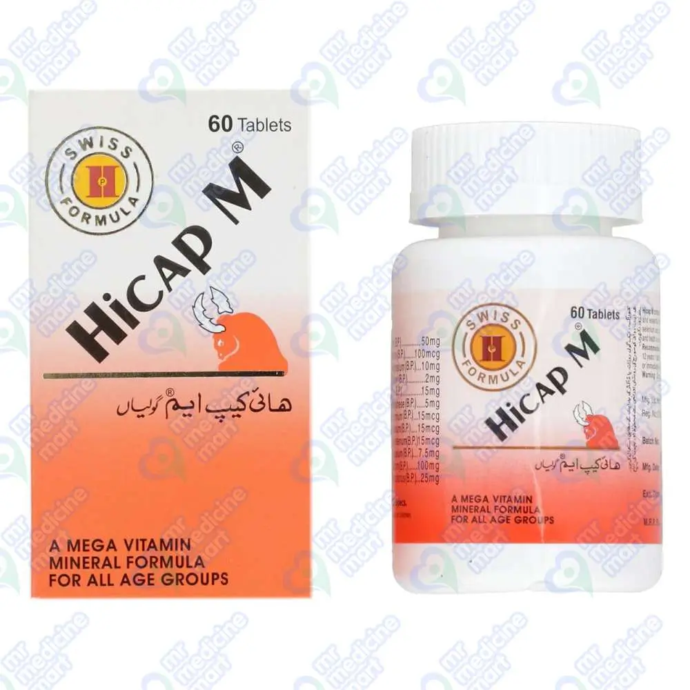 Hicap M Tablet 60's