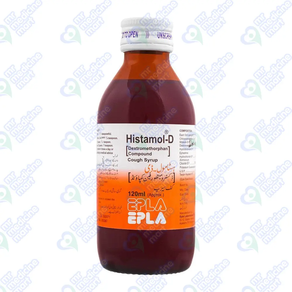 Histamol-D Cough Syrup 120ml