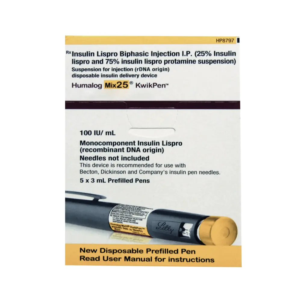 Humalog Mix 25 KwikPen 100IU/3ml